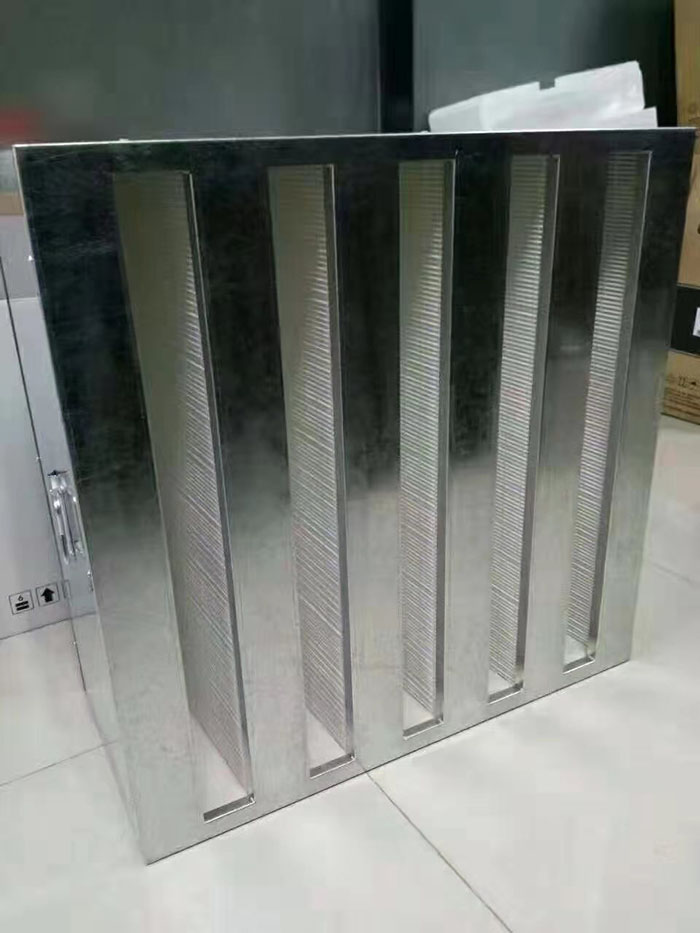 V型高效空氣過濾器又稱W型高效過濾器，箱式高效過濾器，W型V型組合式高效過濾器